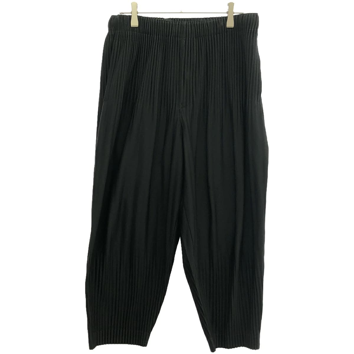 ISSEY MIYAKE オム プリッセ イッセイ ミヤケ BASICS プリーツ テーパードパンツ