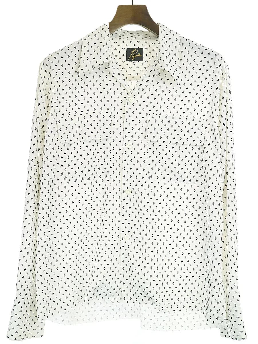 NEEDLES ニードルス 20SS Cut-Off Bottom Classic Shirt オープンカラーシャツ