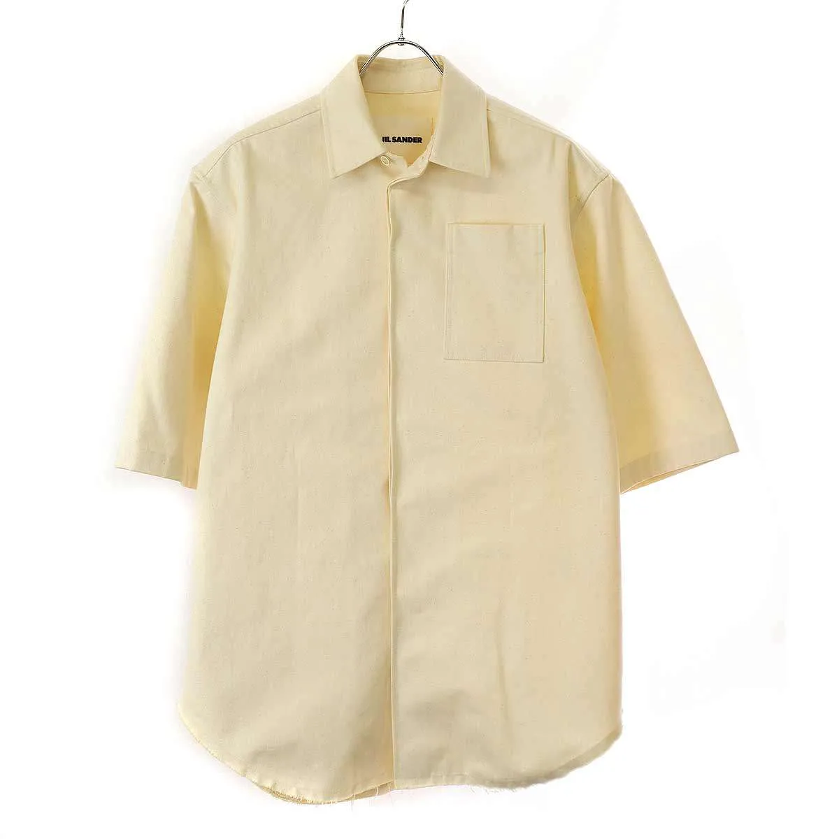 JIL SANDER ジルサンダー 20SS MALFILE SELVEDGE CANVAS ショートスリーブシャツ