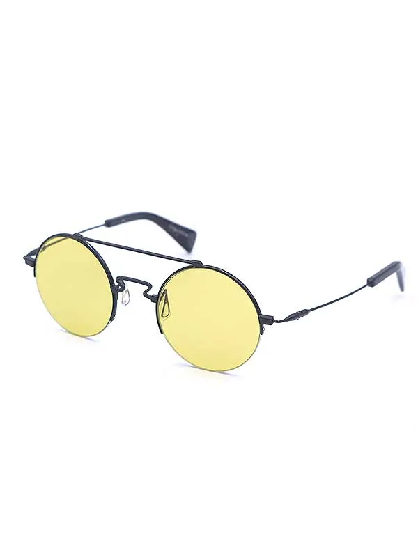 Yohji Yamamoto ヨウジヤマモト YY7028 ラウンドフレームサングラス