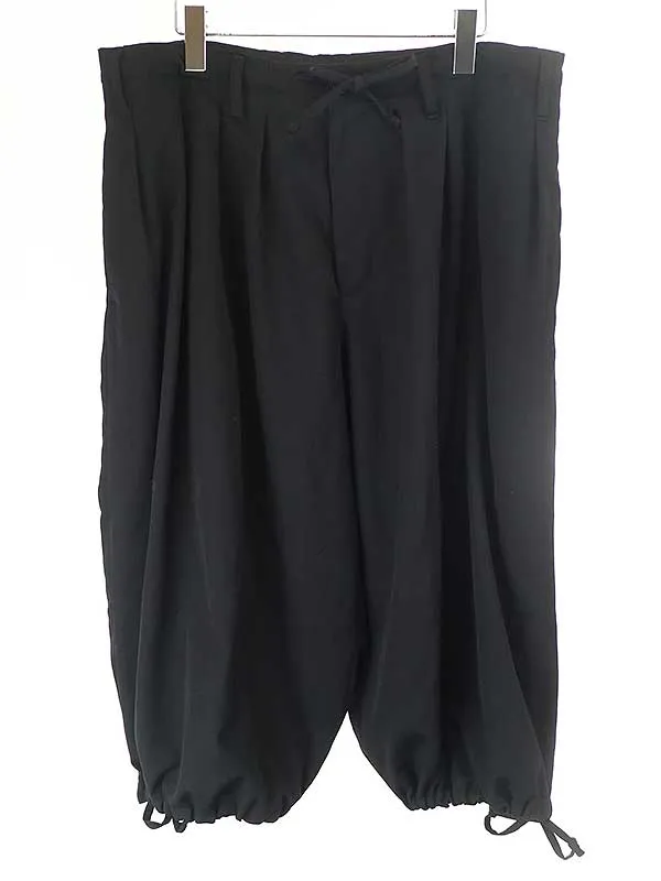 Yohji Yamamoto ヨウジヤマモト プールオム 16AW ウールギャバジンバルーンパンツ