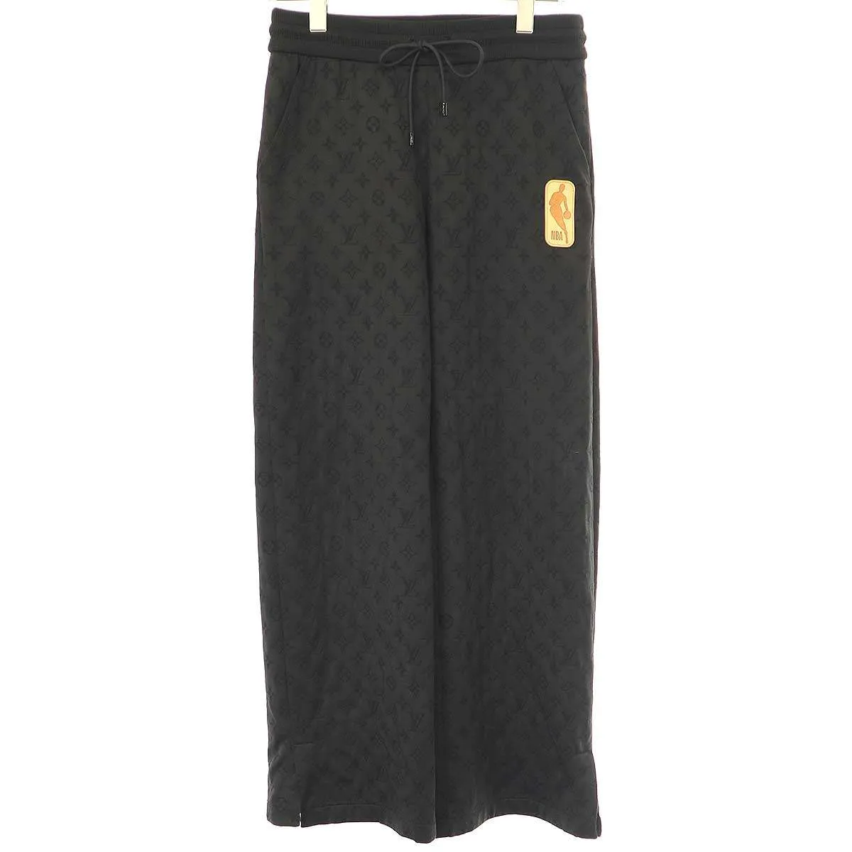 LOUIS VUITTON ルイヴィトン 21AW NBA モノグラムジャガード スリットスウェットパンツ DM1 HLY14W