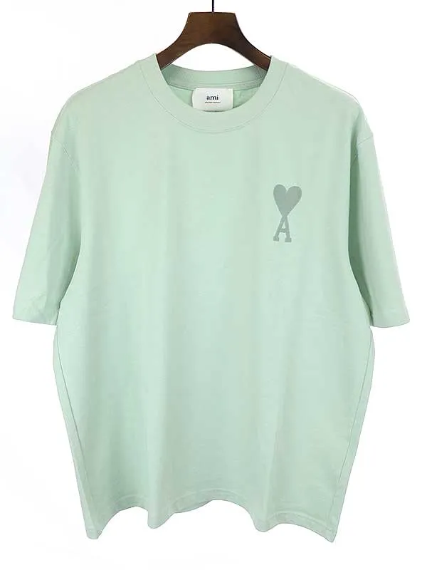 Ami Paris アミ アレクサンドル マテュッシ 22SS AmideHeart クルーネックTシャツ