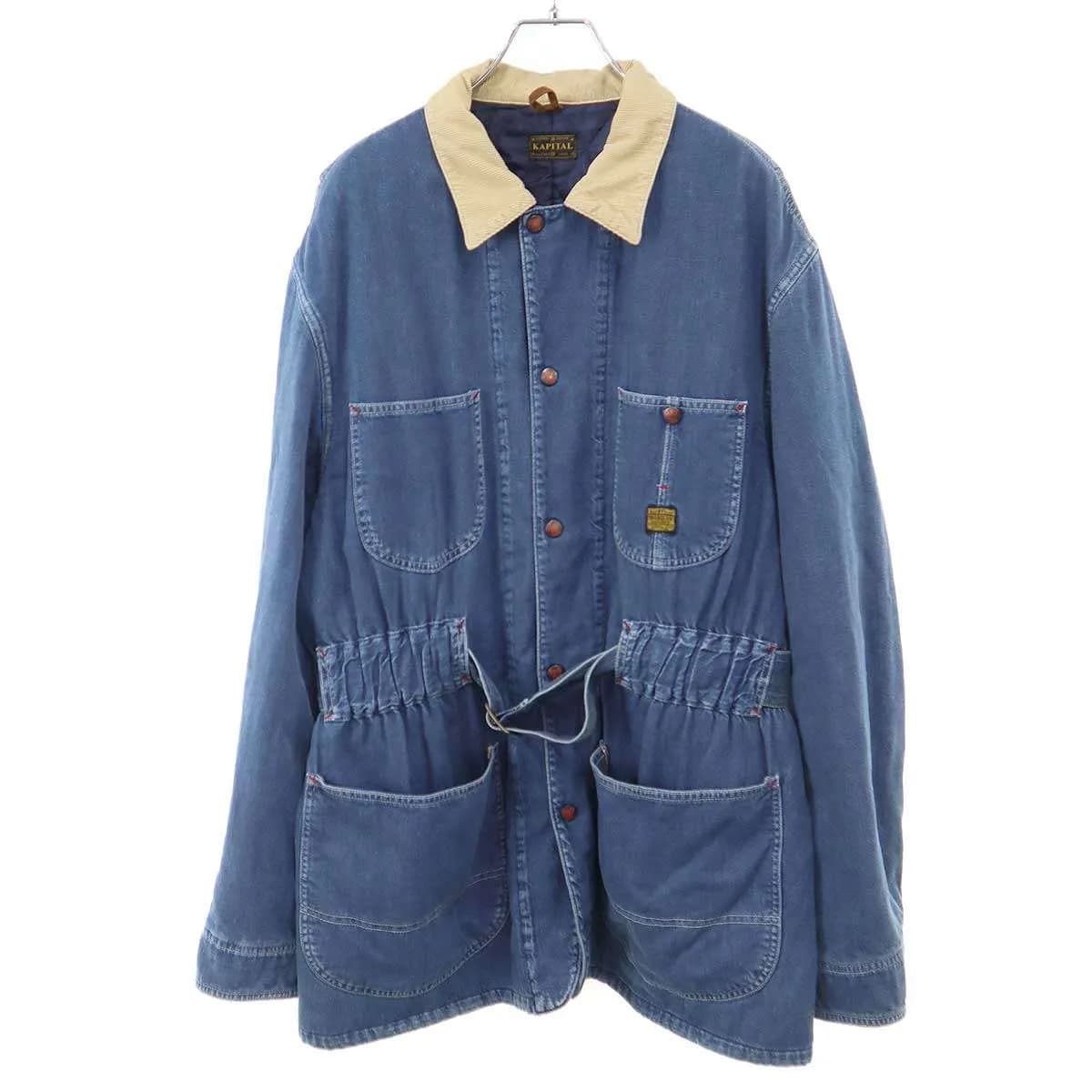 KAPITAL キャピタル 8Oz Denim Propeller Coverall デニムカバーオールジャケット K2310LJ086