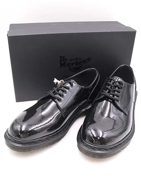 Dr.Martens ドクターマーチン×フラグメントデザイン HOLLINGBORN 5TIE SHOE パテントダービーシューズ