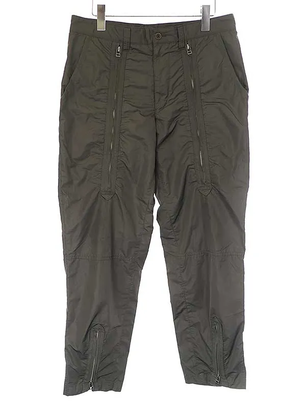 ISSEY MIYAKE イッセイミヤケ 11AW ジップデザインナイロンパンツ