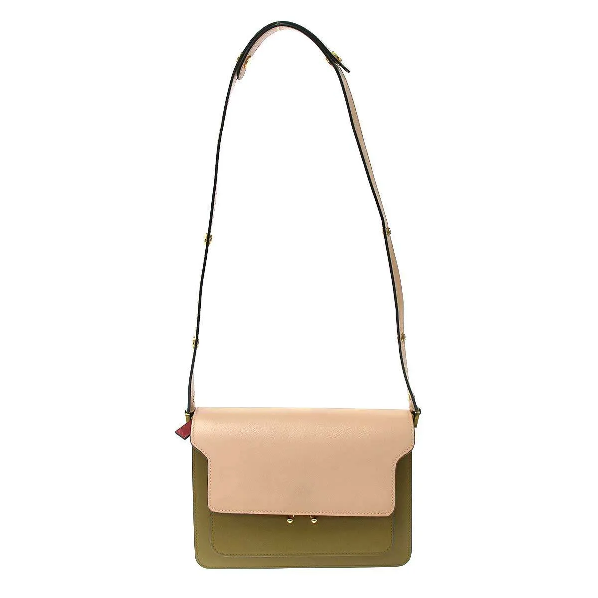 MARNI マルニ Trunk Bag トランク レザーショルダーバッグ