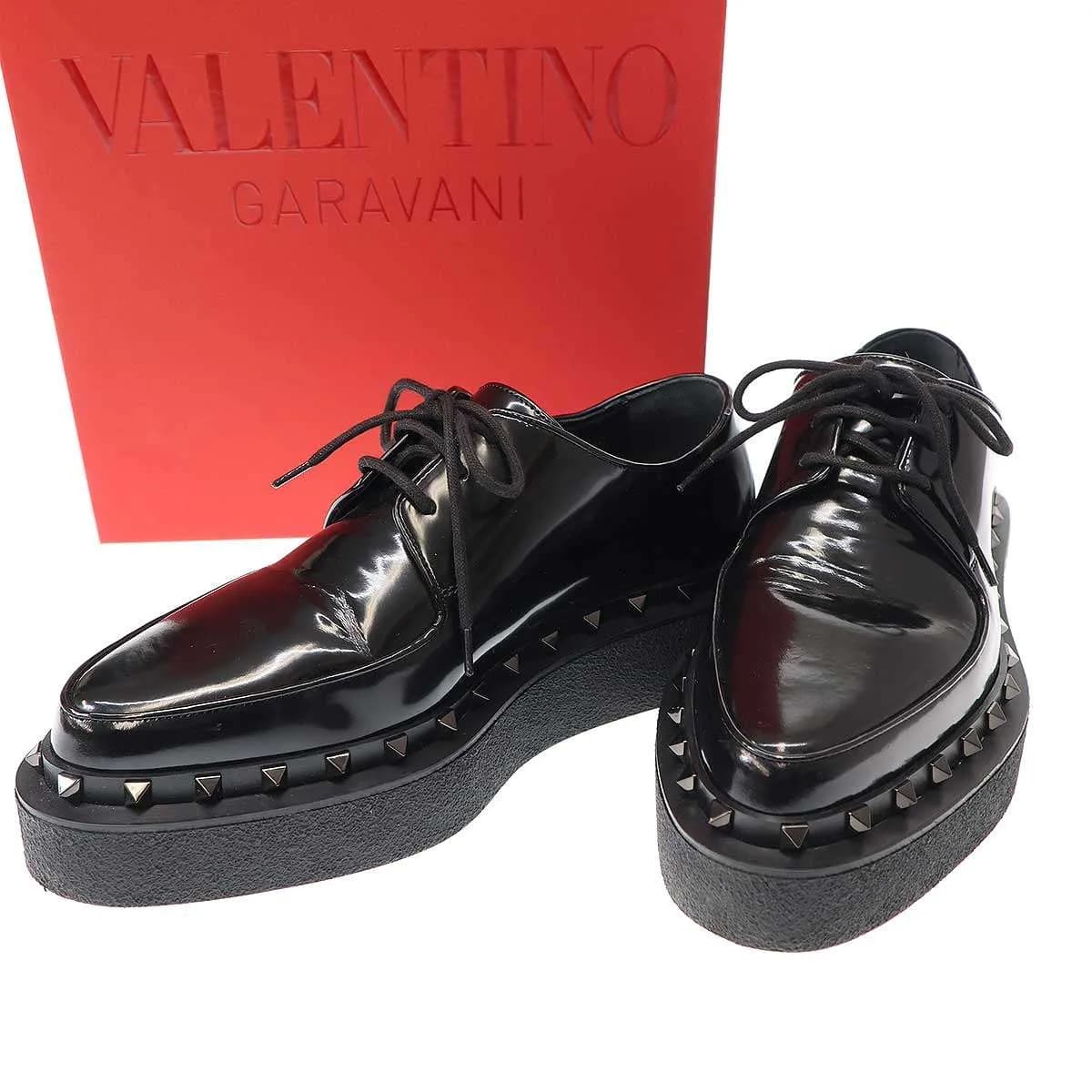 VALENTINO ヴァレンティノ ROCKSTUD M-WAY ロックスタッズダービーシューズ