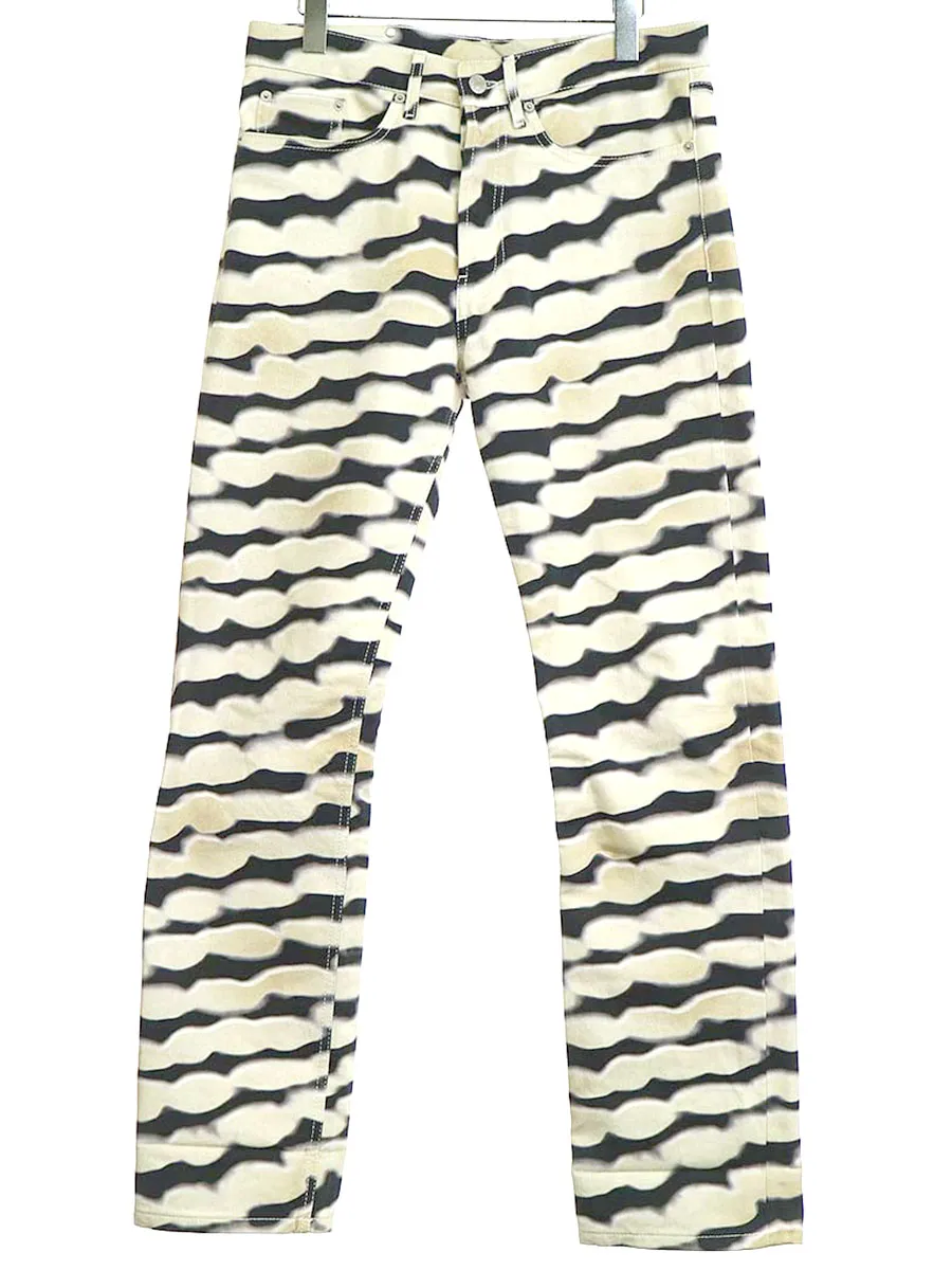 DRIES VAN NOTEN ドリスヴァンノッテン 21SS Len Lye グラフィックパンツ
