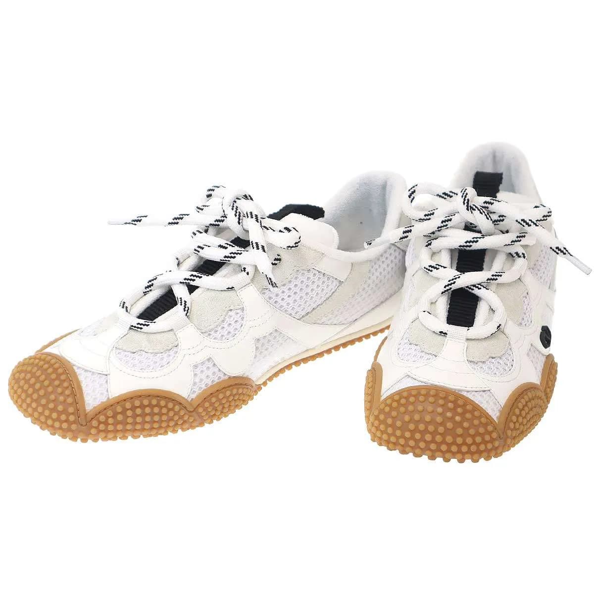 VALENTINO ヴァレンティノ ガラヴァーニ Amphibia アンフィビア ラバーカーフスキン×ラミネートナッパ スニーカー S8NB8W2