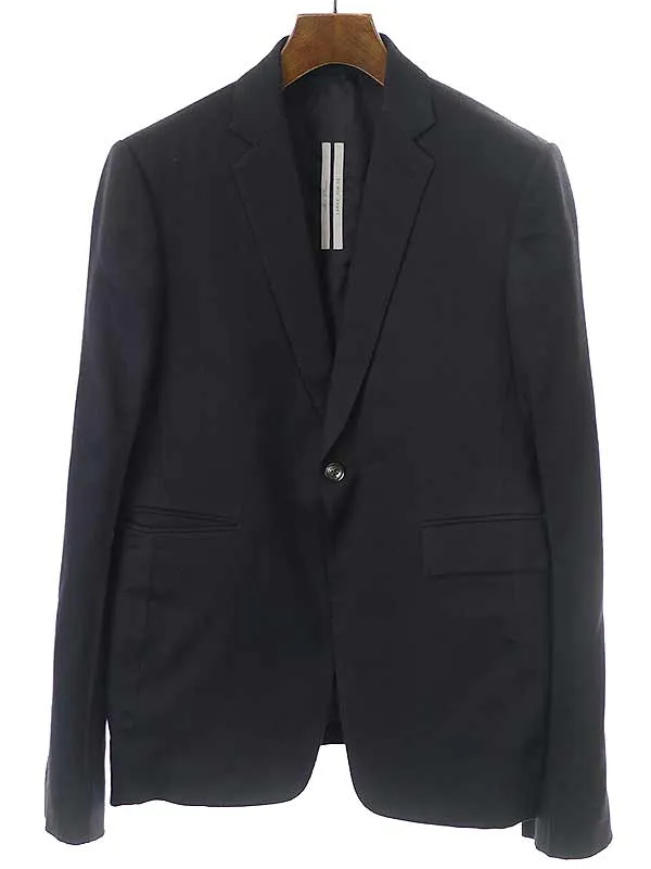 Rick Owens リックオウエンス 19AW New Wool Giacca Blazer テーラードジャケット RU19F4737-WT