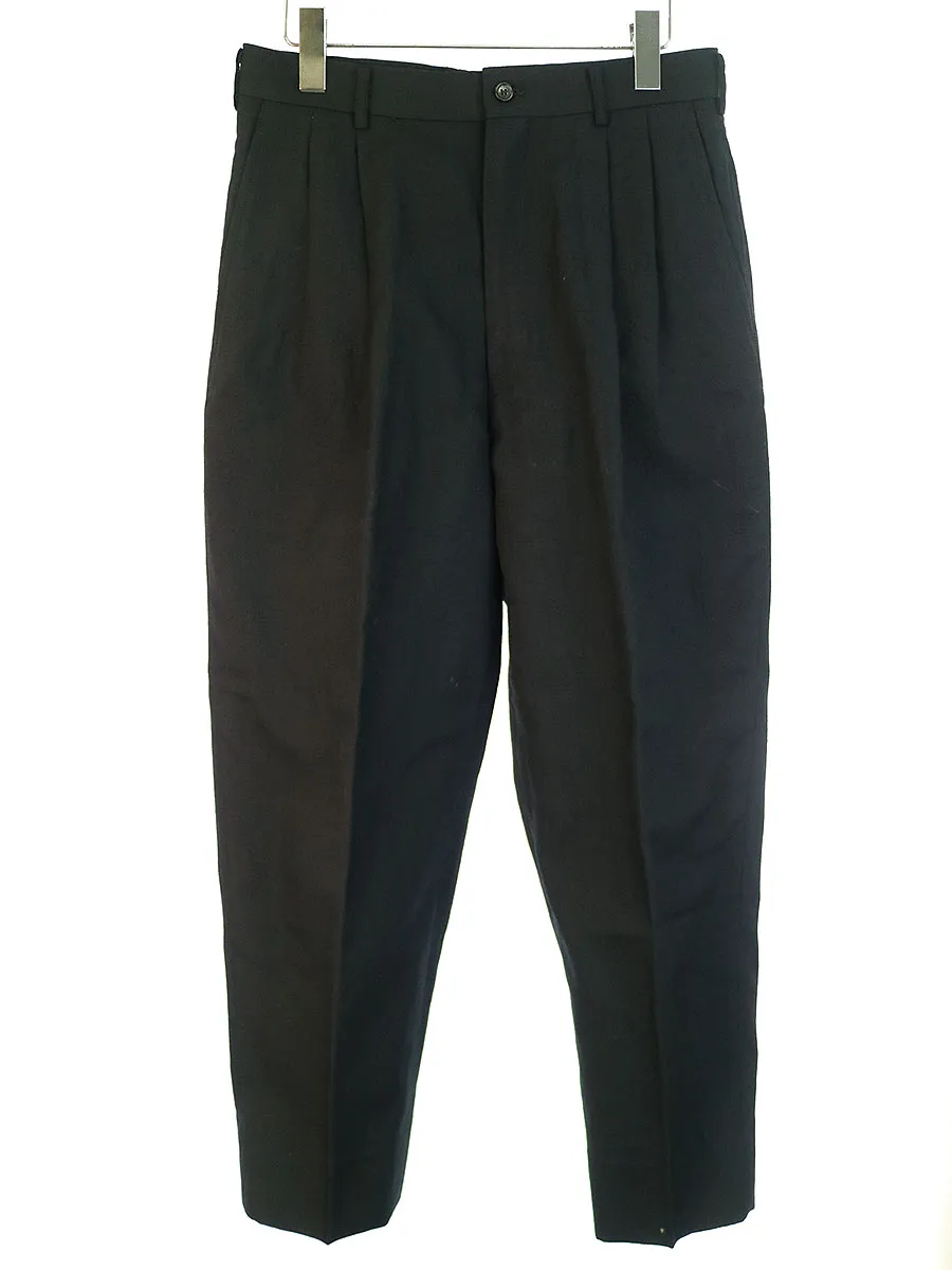 COMME des GARCONS コムデギャルソン オム 1996SS 2タックウールパンツ