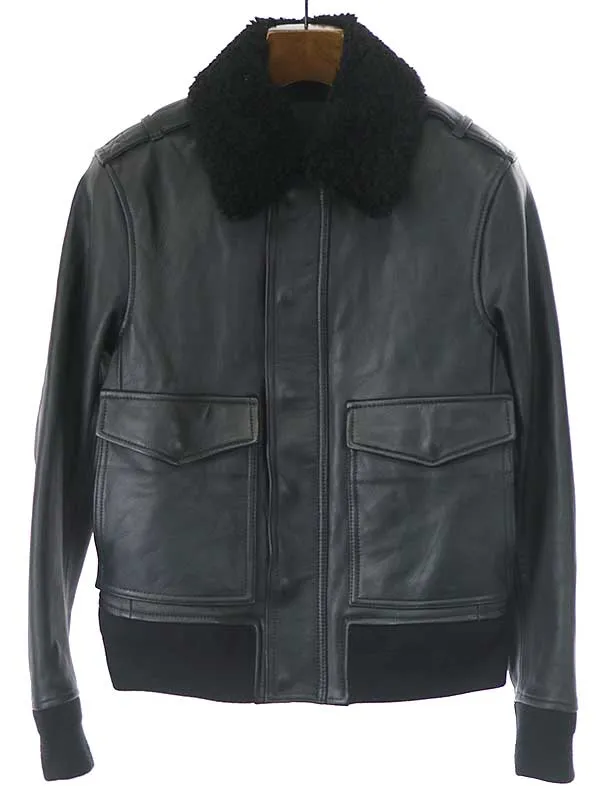 Yohji Yamamoto ビーヨウジヤマモト × バックラッシュ 20AW ボアカラーゴートレザージャケット