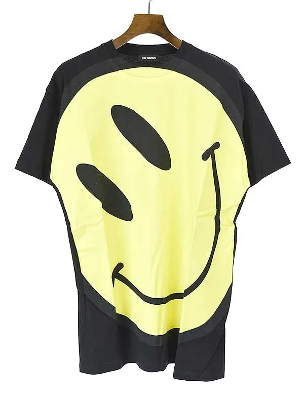 RAF SIMONS ラフシモンズ 20SS スマイリープリントビッグTシャツ