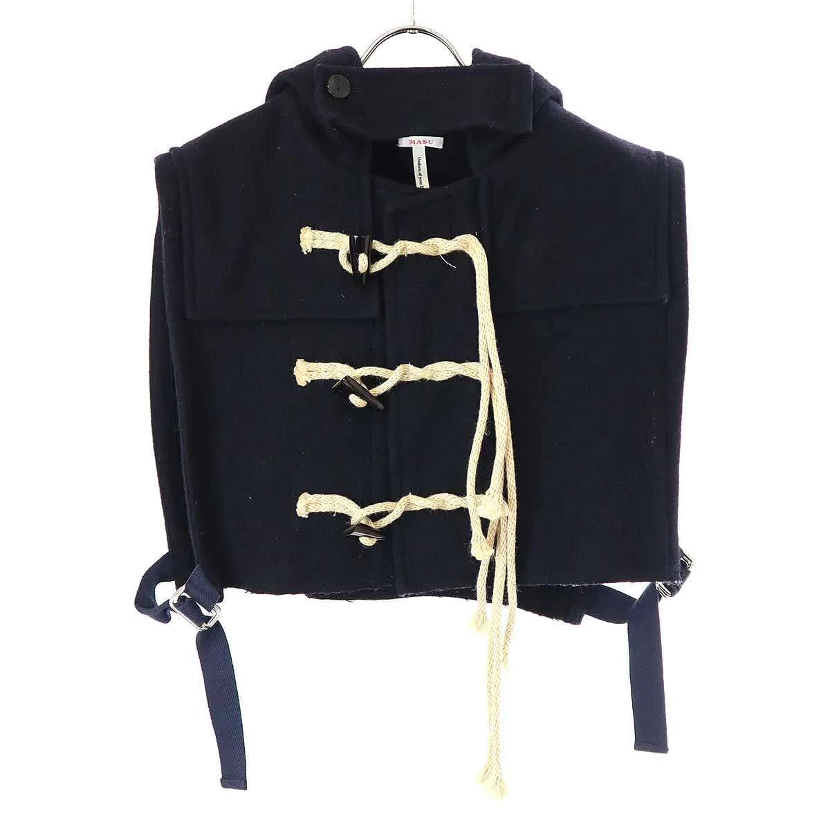 MASU エムエーエスユー 19AW DUFFLE VEST ダッフルベスト