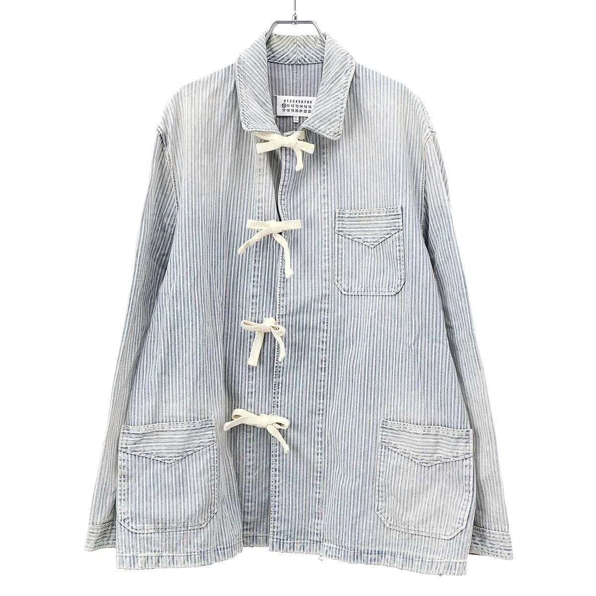 Maison Margiela メゾン マルジェラ 21SS ヴィンテージストライプシャツジャケット