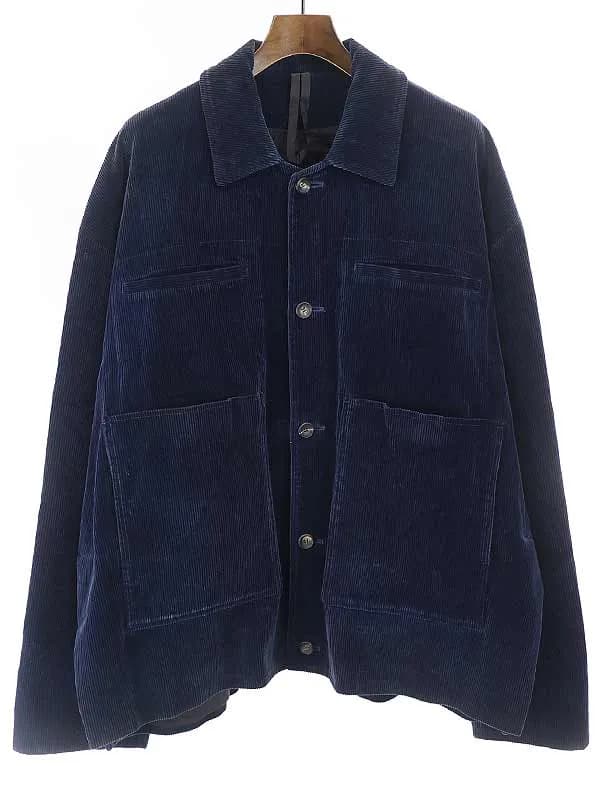 Edwina Horl エドウィナホール CORDUROY WORK JACKET コーデュロイワークジャケット