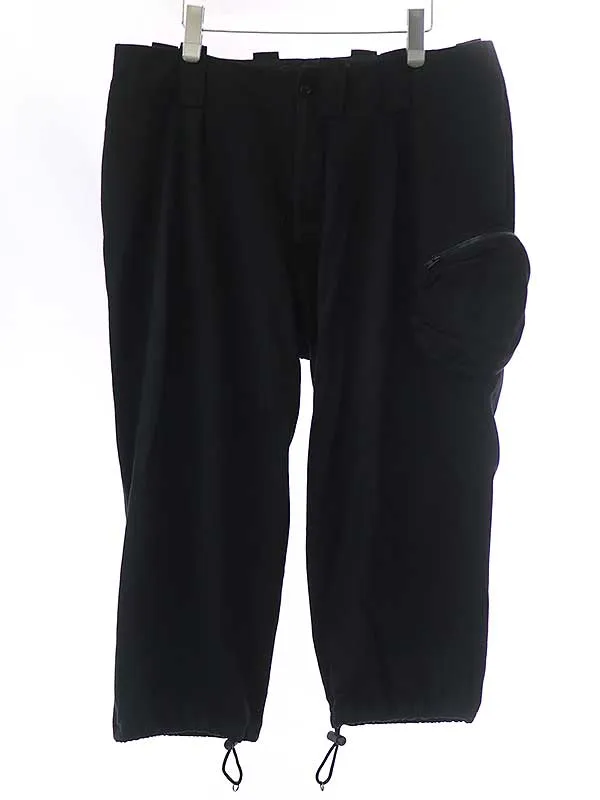 Yohji Yamamoto ヨウジヤマモト プールオム 06AW サイドポケットワイドパンツ
