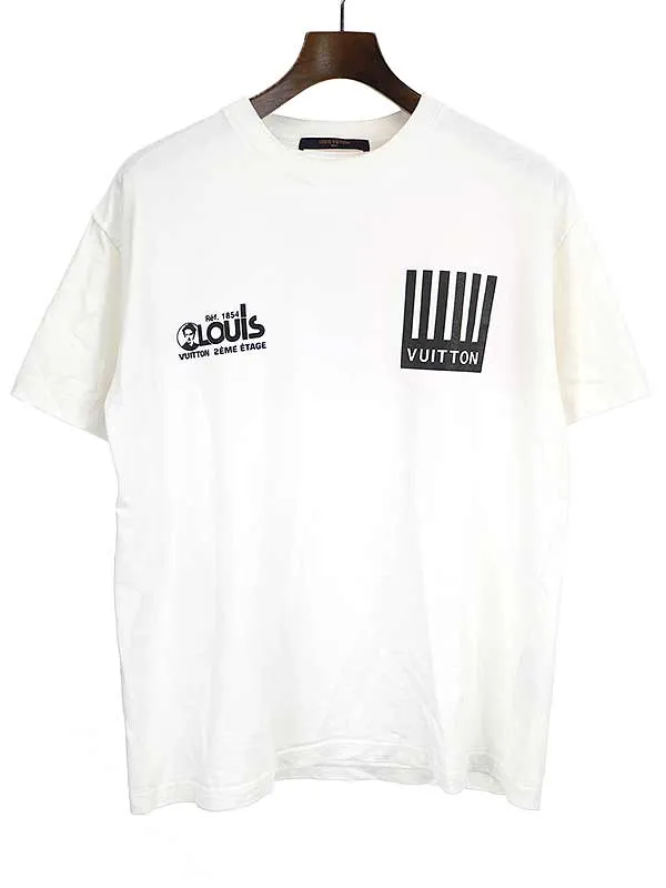LOUIS VUITTON ルイヴィトン 19AW バックモノグラムフラワープリントTシャツ