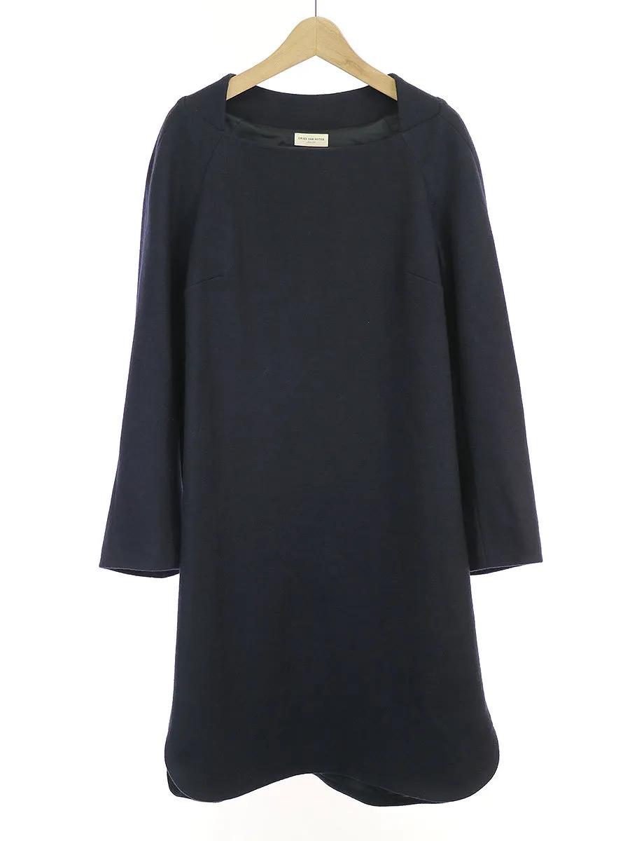 DRIES VAN NOTEN ドリスヴァンノッテン 17AW アクリルウールワンピース
