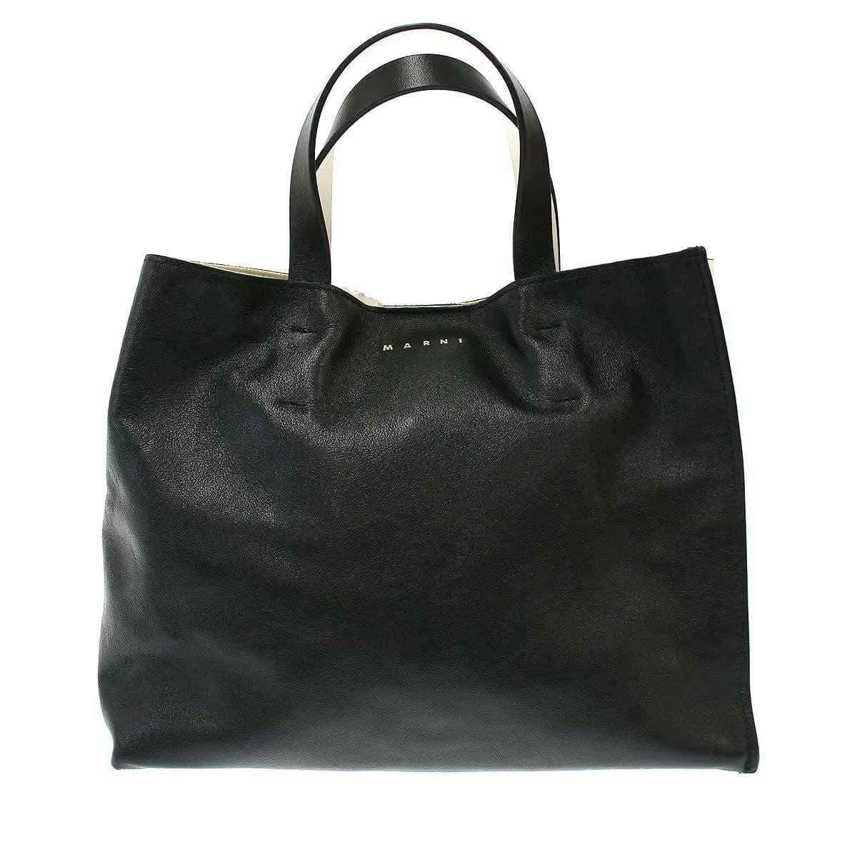 MARNI マルニ Museo Soft ミュゼオ ソフト レザーショルダーバッグ