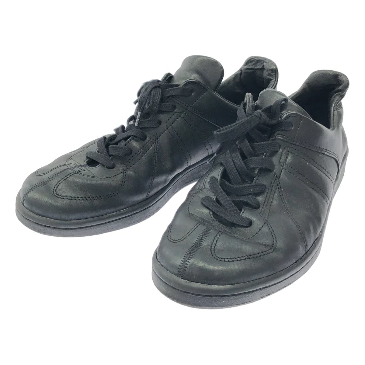 blurhms blurhms ROOTSTOCK×REPRODUCTION OF FOUND ブラームスルーツストック リプロダクション オブ ファウンド "INSIDE-OUT GERMAN TRAINER HORSEHIDE ジャーマントレーナースニーカー