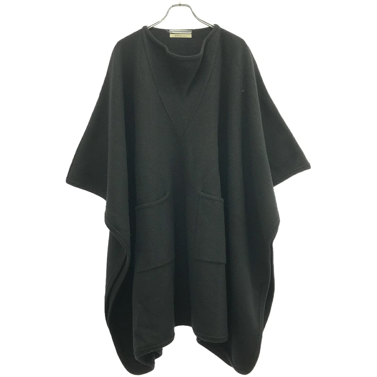 CristaSeya クリスタセヤ WOOL MAXI PONCHO ウールマキシカフタンポンチョ 20020450000630