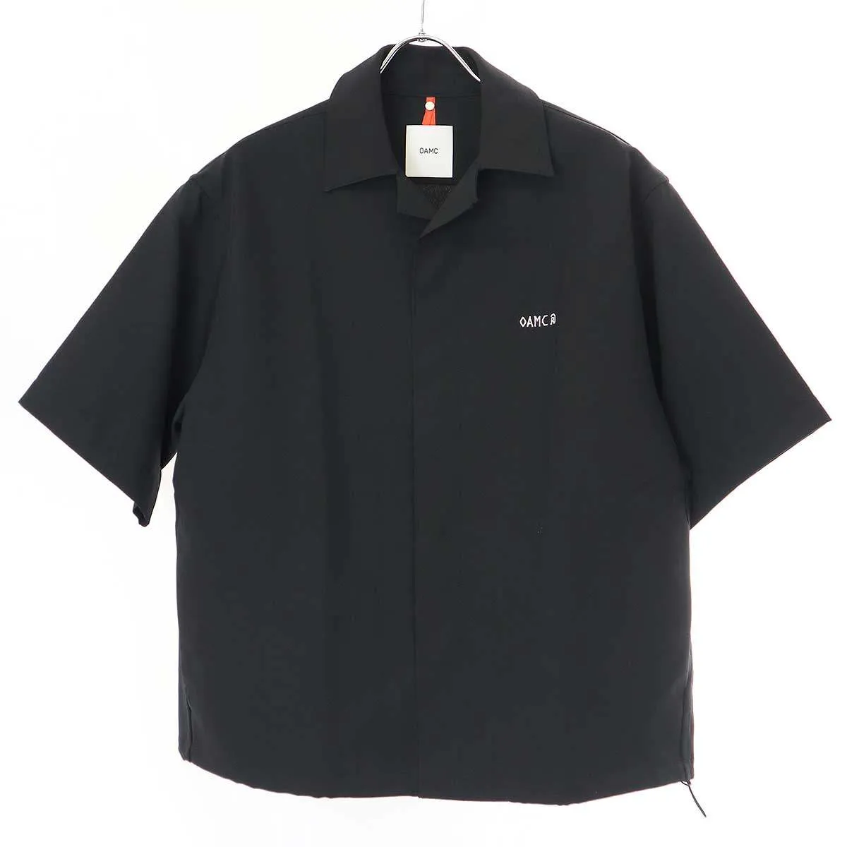 OAMC オーエーエムシー 22SS SYSTEM S/S SHIRT グラフィックパッチショートスリーブシャツ OAYU602668