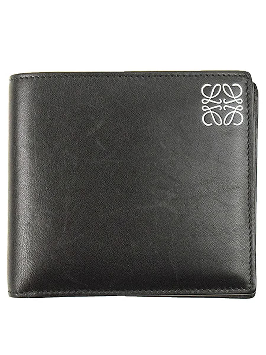 LOEWE ロエベ 2つ折りレザーウォレット