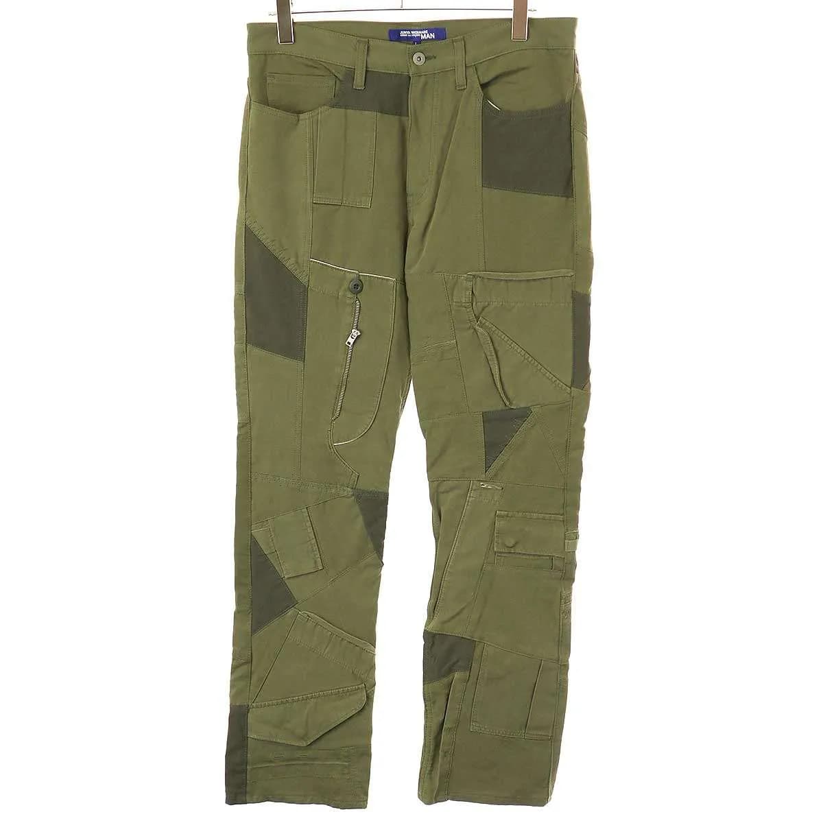JUNYA WATANABE ジュンヤワタナベ コムデギャルソンマン 2006AW Patchwork Rebuild Pants 再構築デザインパンツ