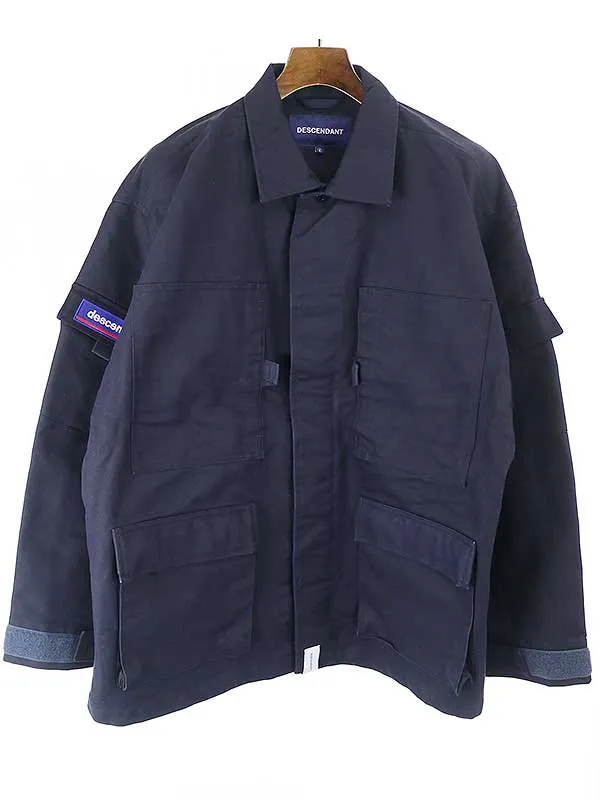 DESCENDANT ディセンダント 20SS DWU WORK JACKET コットンダブルクロスワークジャケット