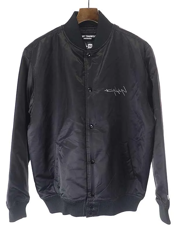 Yohji Yamamoto ヨウジヤマモト×ニューエラ 朝倉優佳 17AW Varsity Jacket バーシティジャケット