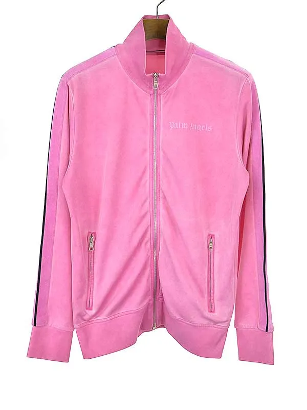 Palm Angels パームエンジェルス 20AW DYED TRACK Jacket ロゴプリントジップアップトラックジャケット