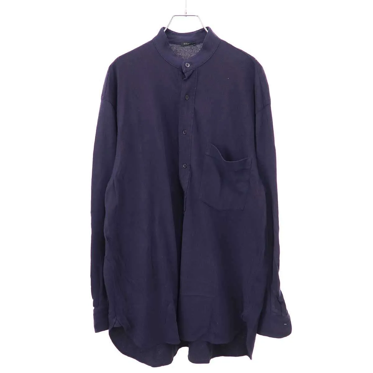 COMOLI コモリ 24SS ジャージープルオーバーシャツ Z01-05025