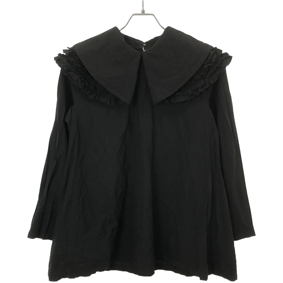 COMME des GARCONS コムデギャルソンコムデギャルソン 22AW ビッグフリルカラーブラウス シャツ