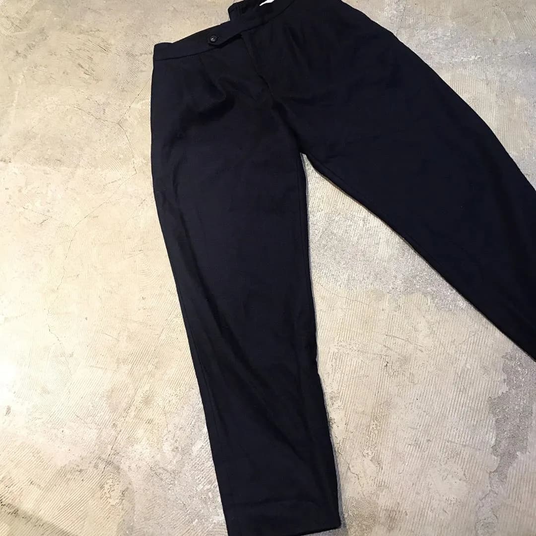 COMOLI COMOLI 16AW フラノバックストラップパンツ