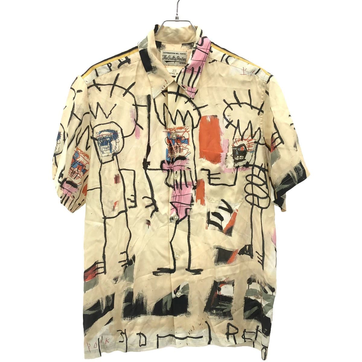 WACKO MARIA ワコマリア 20SS JEAN-MICHEL BASQUIAT / S/S HAWAIIAN SHIRT バスキア ショートスリーブシャツ