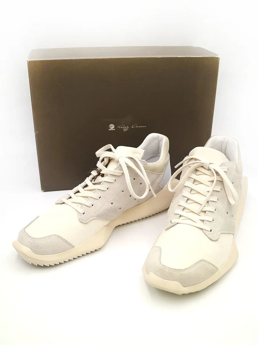 Rick Owens リックオウエンス×アディダス 14AW TECH RUNNER ローカットスニーカー