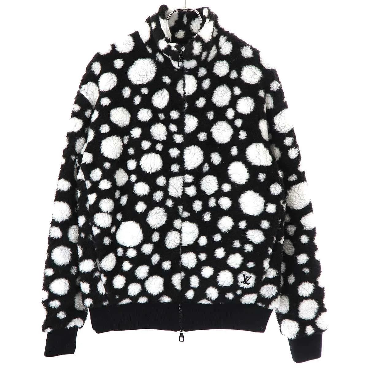 LOUIS VUITTON ルイヴィトン 草間彌生 23SS インフィニティドットフリースブルゾン