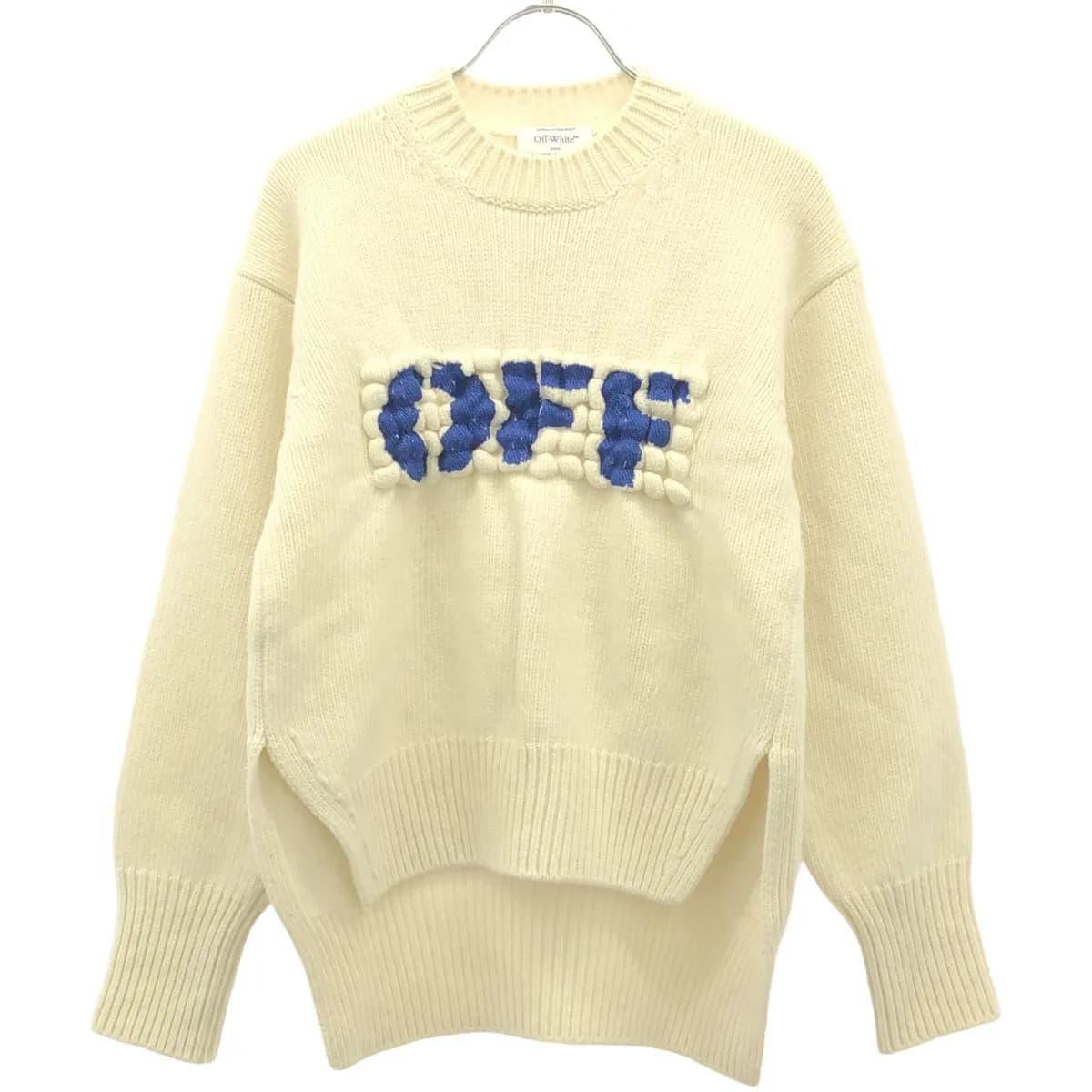 OFF-WHITE オフホワイト 23AW ウールロゴニットセーター OWHE102F23KNI001