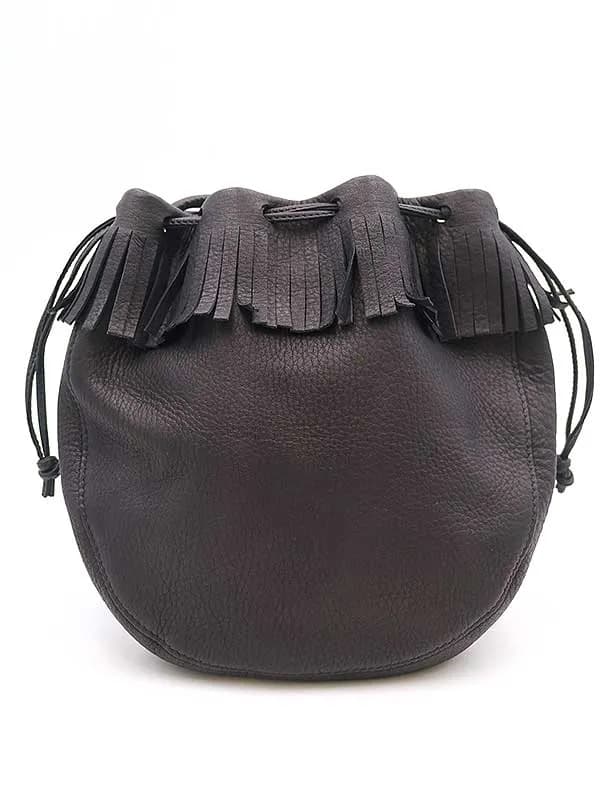 Aeta アエタ FRINGE SHOULDER POUCH S フリンジショルダーバッグ