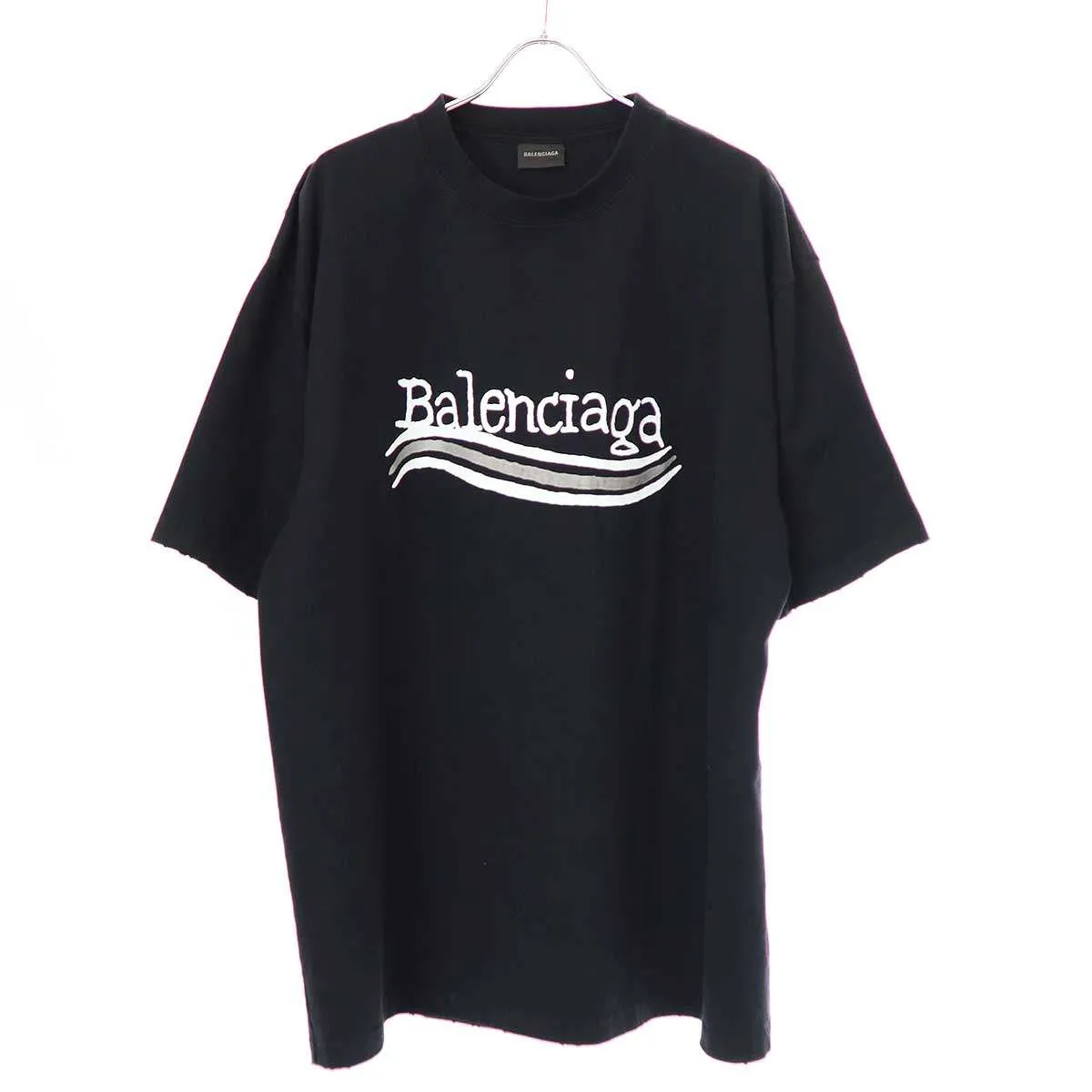 BALENCIAGA バレンシアガ 23AW Large Fit Tee ラージフィットロゴプリントTシャツ
