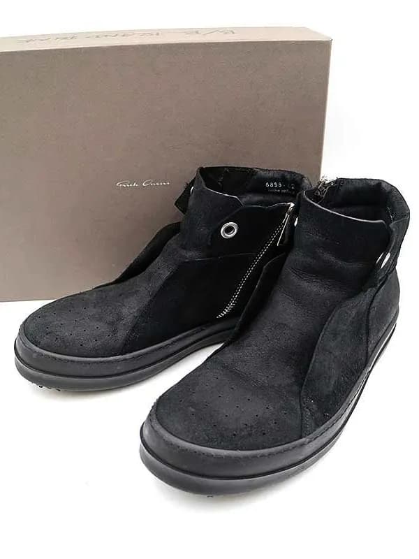 Rick Owens リックオウエンス 14AW ISLAND DUNK アイランドダンク サイドジップスニーカー
