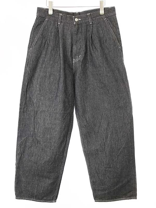 Graphpaper グラフペーパー 23SS Colorfast Denim Two Tuck Pants デニムパンツ