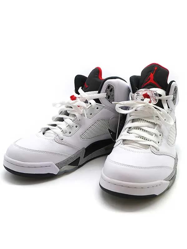 NIKE ナイキ AIR JORDAN 5 RETRO WHITE CET スニーカー 136027-104