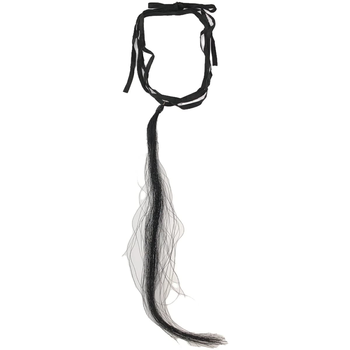 ANN DEMEULEMEESTER アンドゥムルメステール 11AW ホースヘア多重ネックレス ベルト