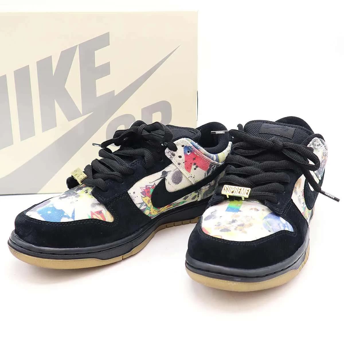Supreme シュプリーム ナイキ エスビー DUNK LOW "RAMMELLZEE" スニーカー FD8778-001