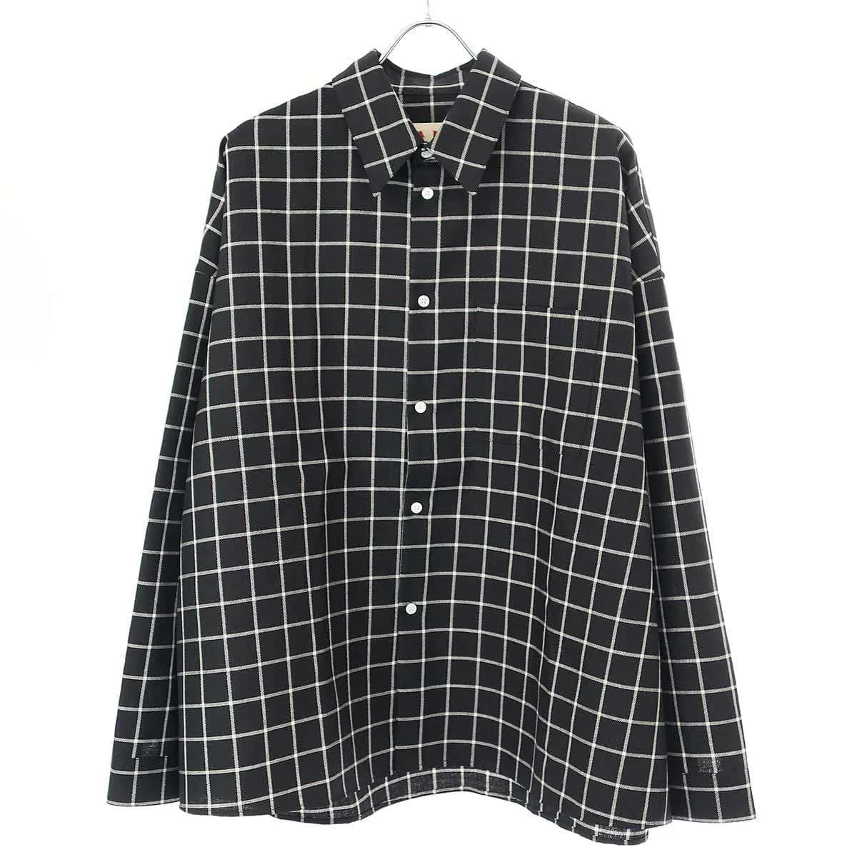 MARNI マルニ 23AW ウールチェックシャツ