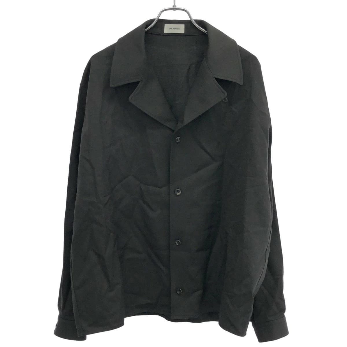THE RERACS ザ リラクス 26SS OPEN COLLAR EASY JACKET オープンカラーシャツジャケット