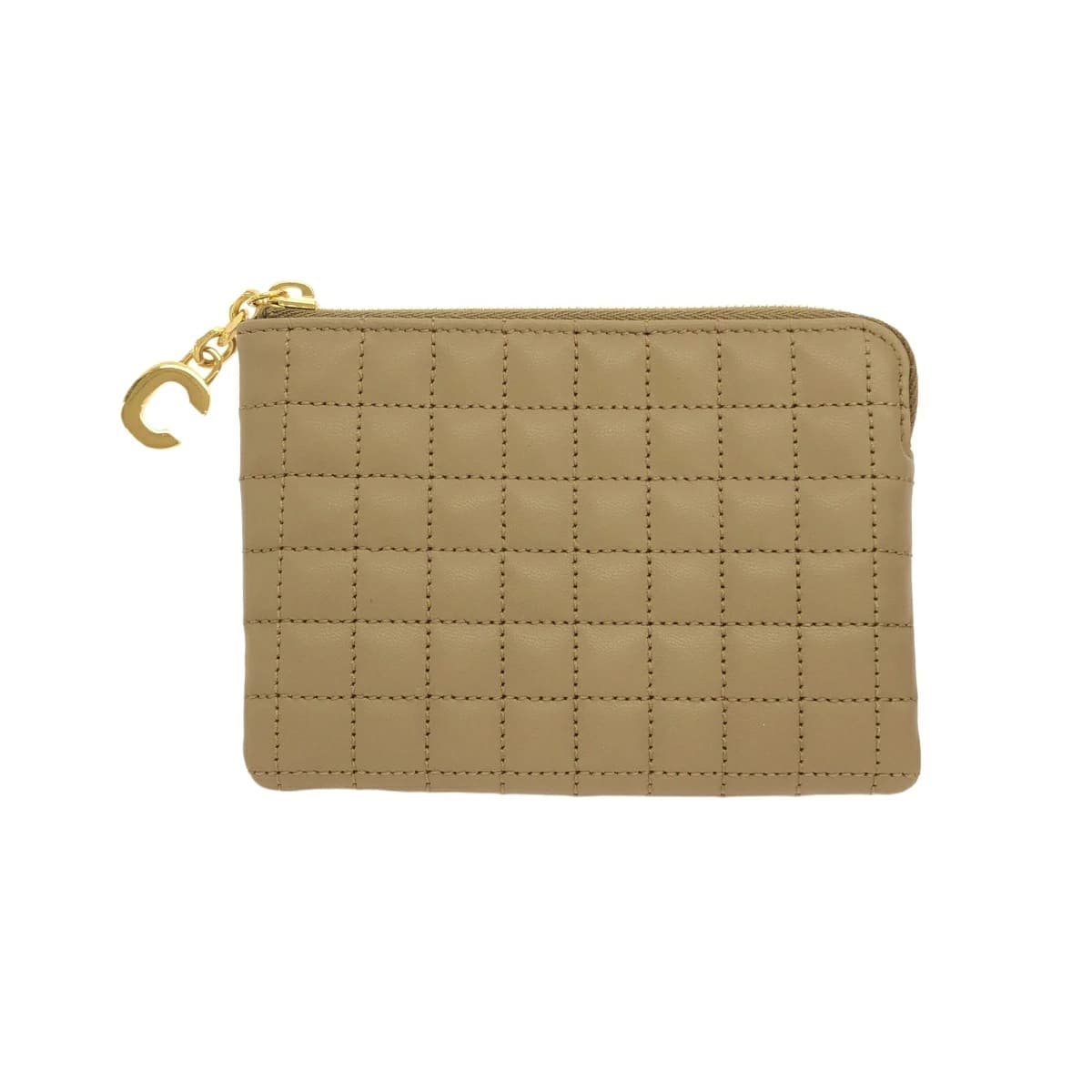 CELINE セリーヌ Cチャーム キルティングコインケース